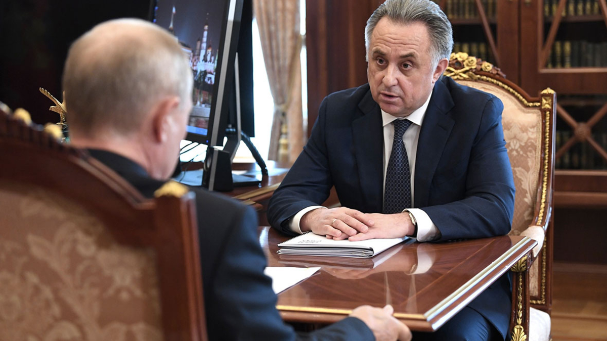 Владимир Путин и Виталий Мутко