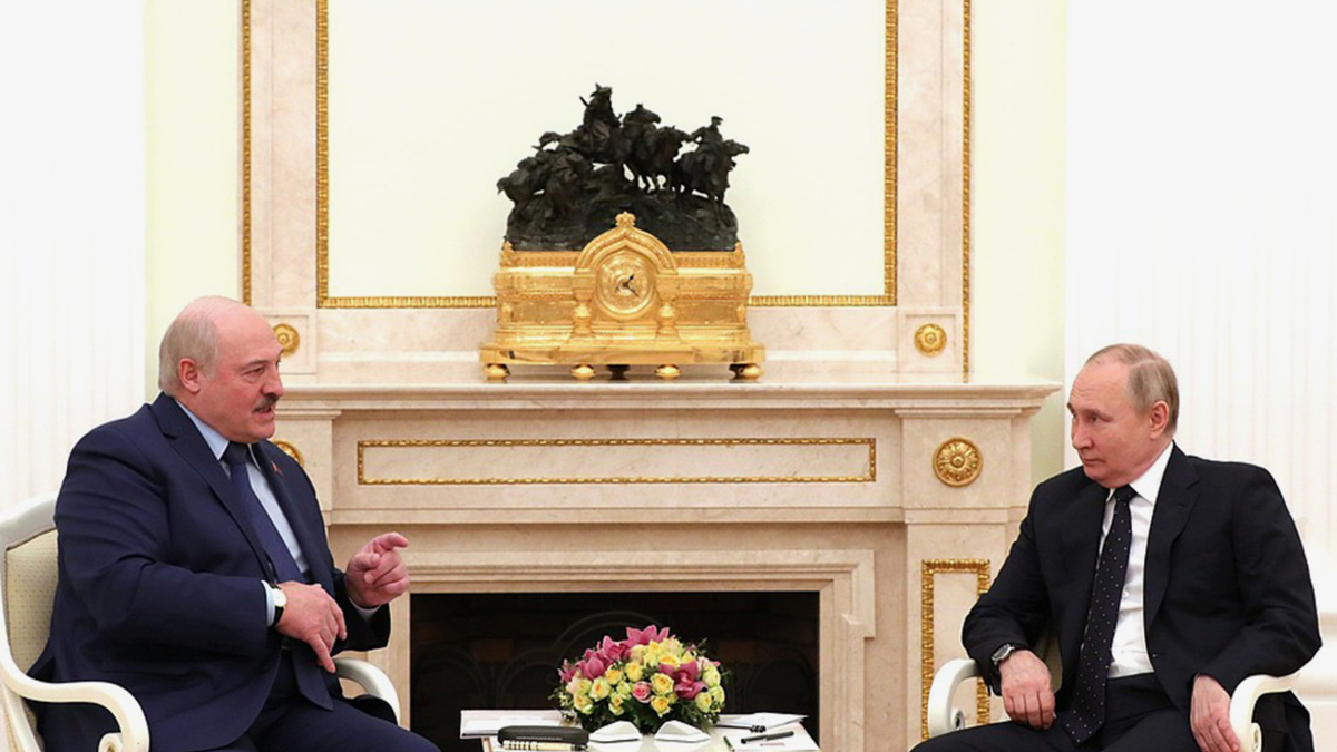 Александр Лукашенко и Владимир Путин