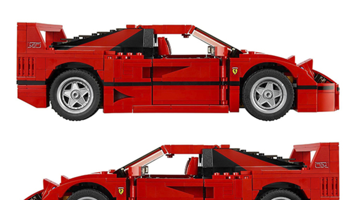 LEGO предлагает собрать свой собственный Ferrari F40 | РБК Стиль