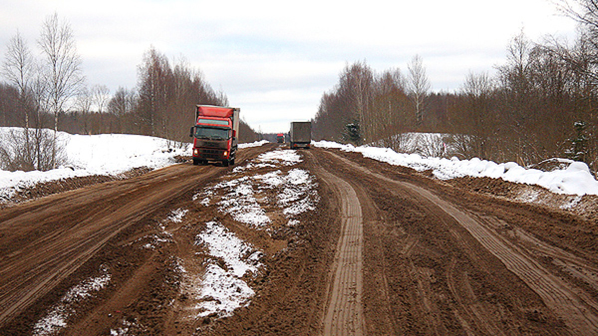 Трасса, где пропадает асфальт :: Autonews