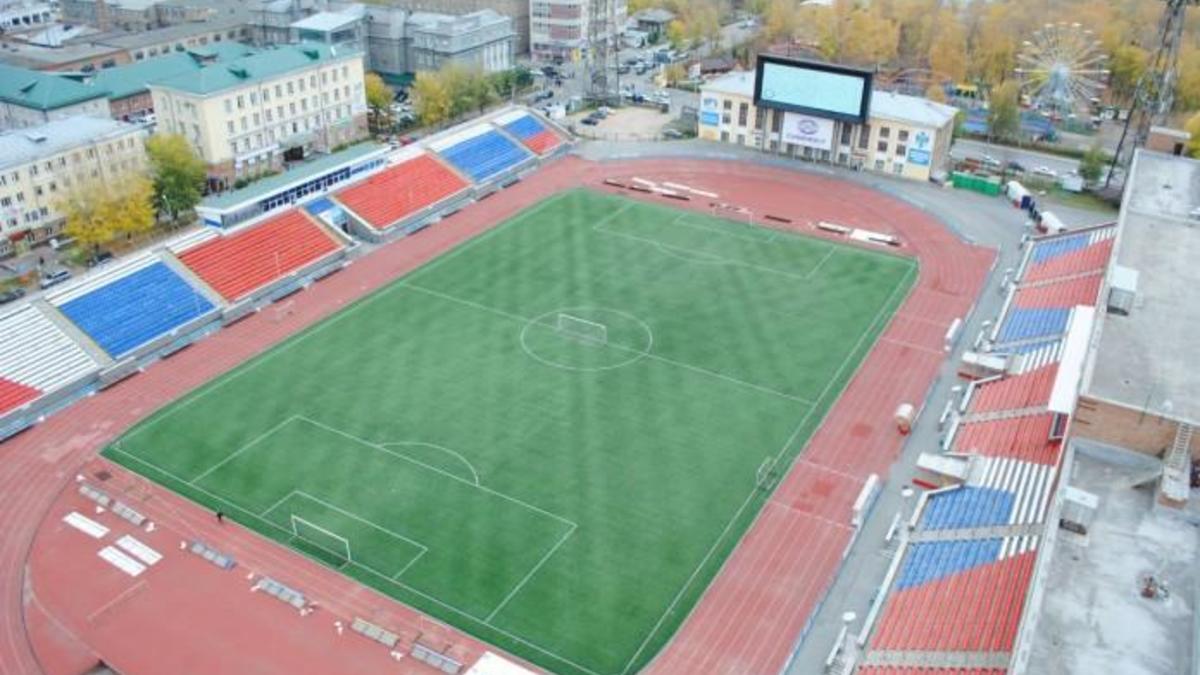 Стадионы Новосибирска Фото