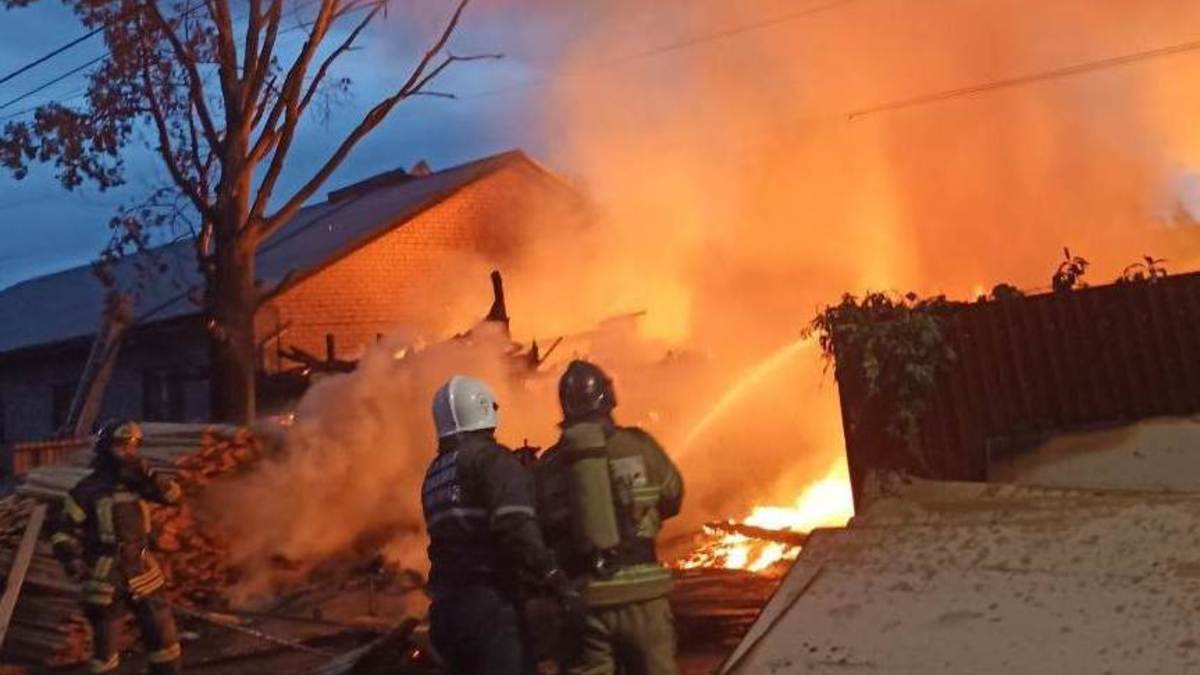 Цех деревообработки сгорел в Нижнем Новгороде — РБК