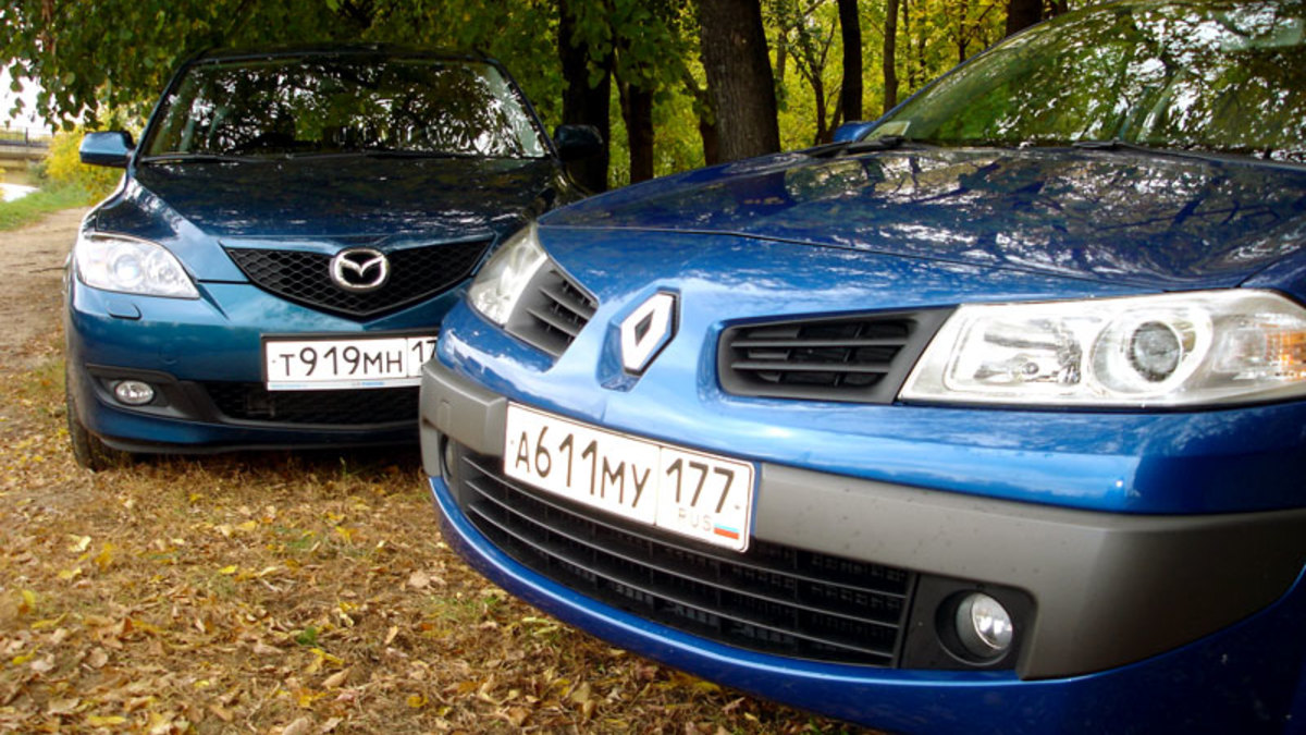 Renault Megane сразился с новой Mazda 3 :: Autonews