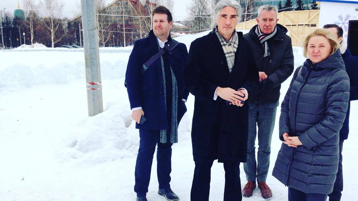 Германские архитекторы выбирают площадку