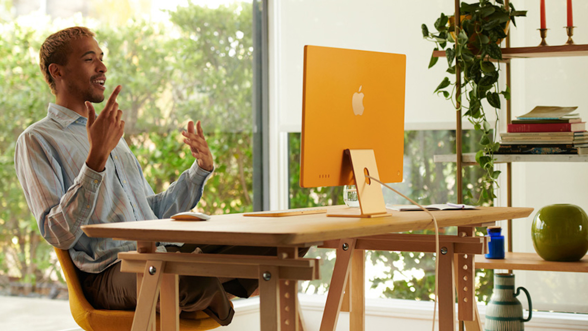 Новый моноблок iMac с диагональю экрана 24 дюйма