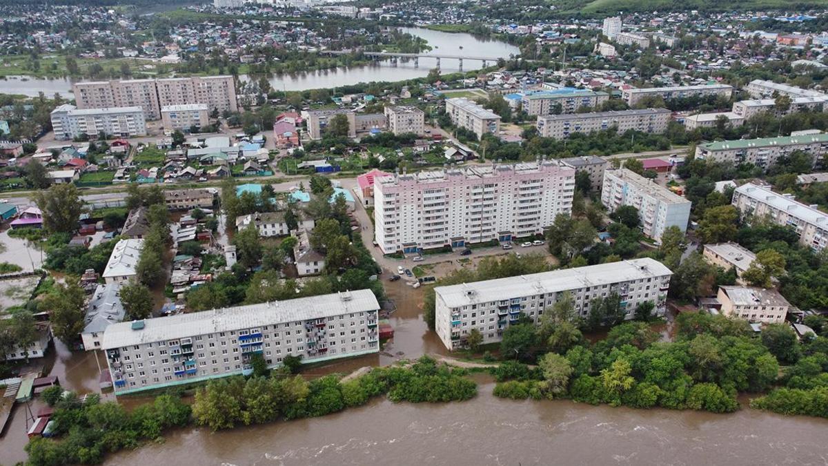 В Чите ввели режим ЧС из-за наводнения — РБК