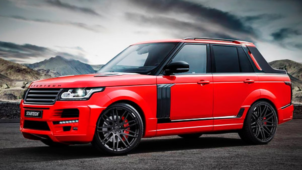 Внедорожник Range Rover превратили в пикап :: Autonews