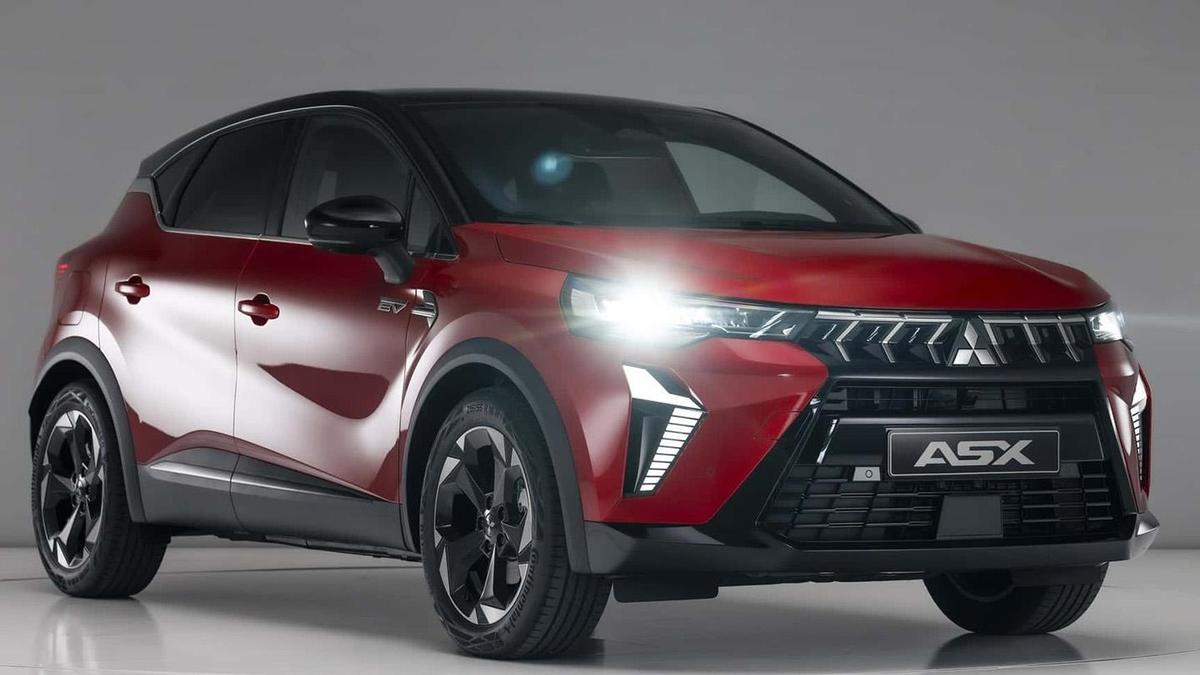 Mitsubishi в Европе показала рестайлинг модели ASX, похожий на Renault  Captur :: Autonews