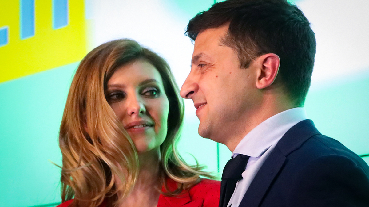 Жена Зеленского узнала о его выдвижении в президенты Украины из соцсетей ::  Общество :: РБК