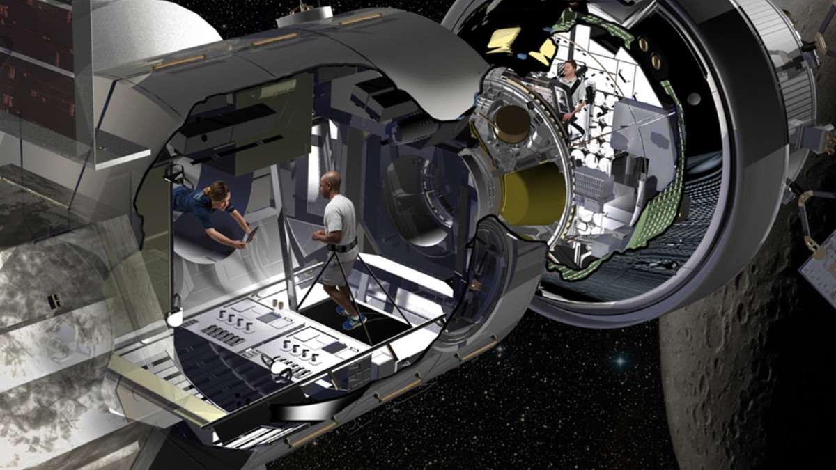 Виртуальный макет Deep Space Gateway