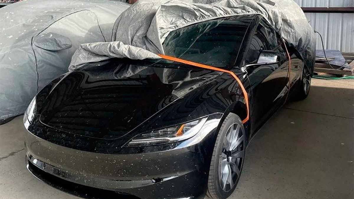 В Сети появились шпионские фотографии обновленной Tesla Model 3 :: Autonews