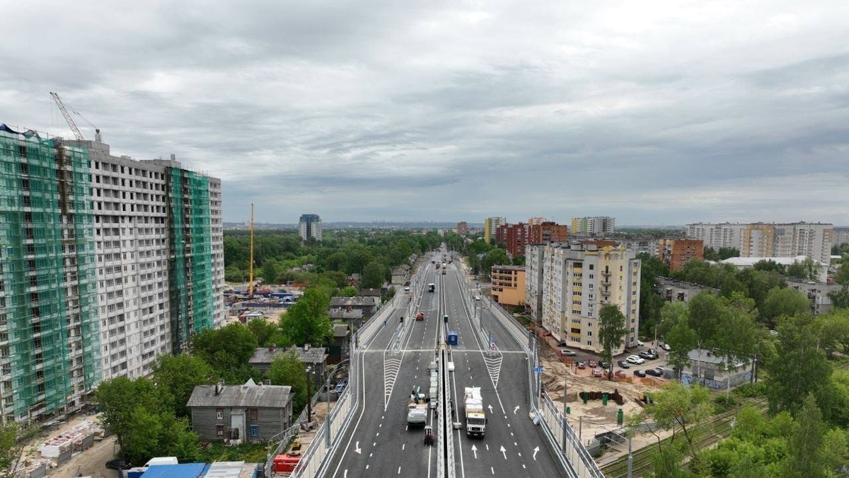 В Нижнем Новгороде открыли движение по развязке на Циолковского — РБК