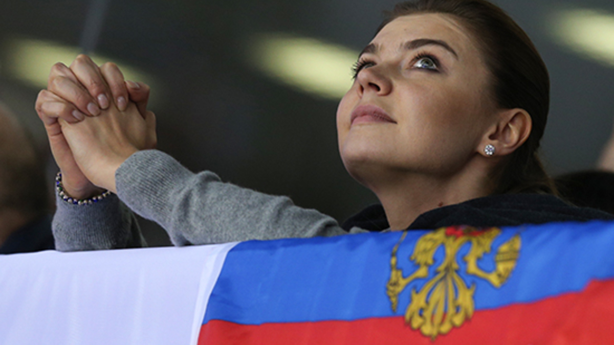 Олимпийская чемпионка Алина Кабаева