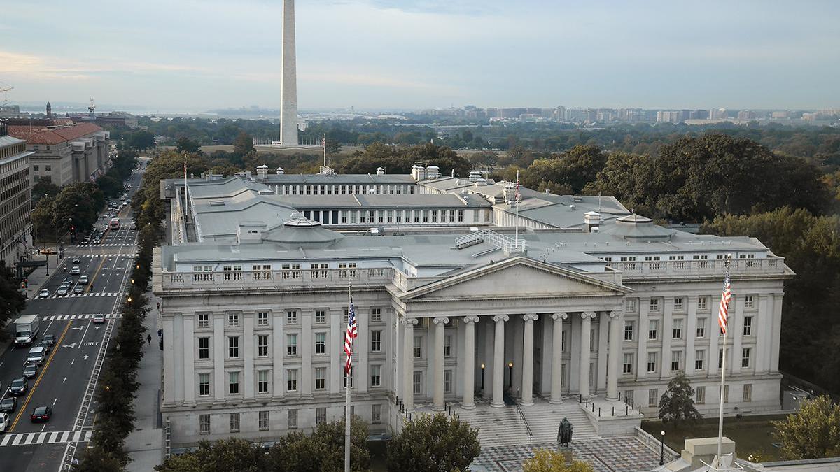 Здание Минфина США