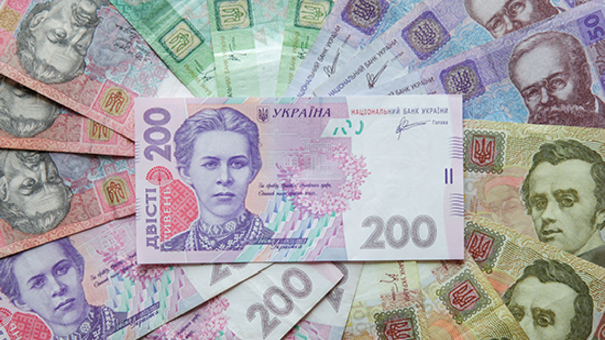 Украинские гривны


