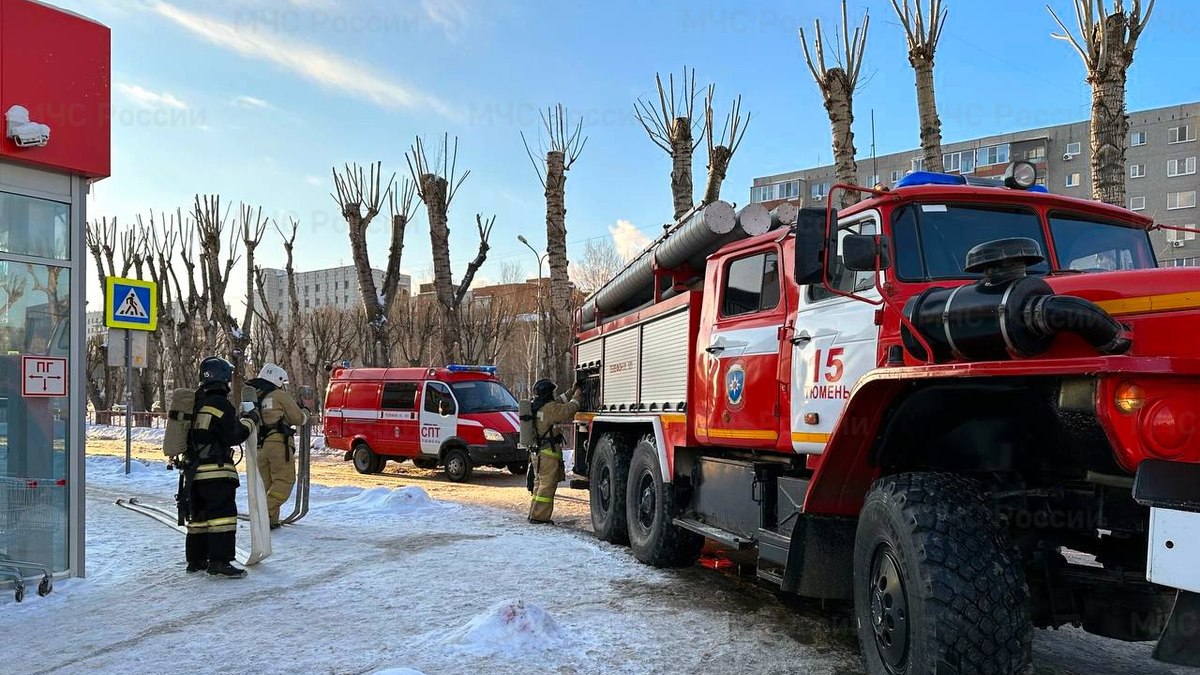 В данный момент пожар ликвидирован