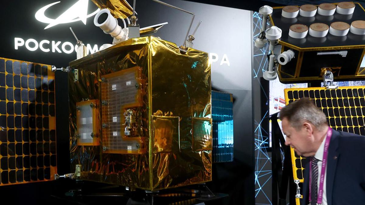 Макет космического аппарата &laquo;Луна-25&raquo;