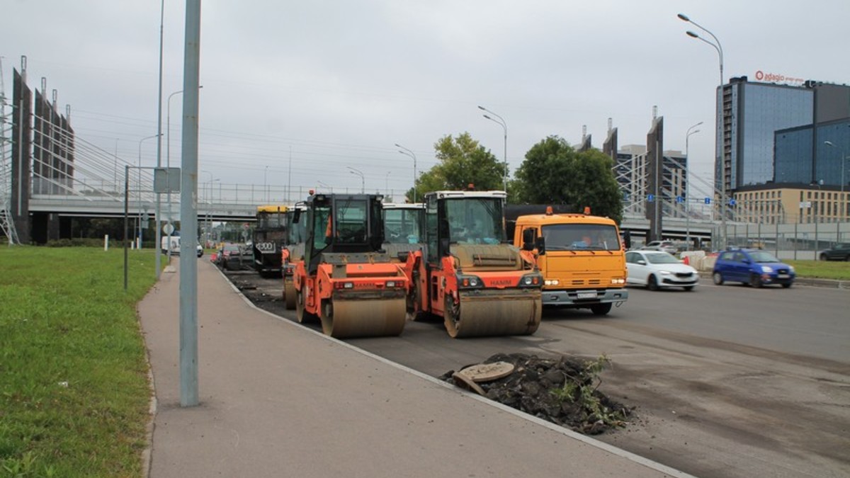 В Петербурге объявили график дальнейшего ремонта Пулковского шоссе — РБК