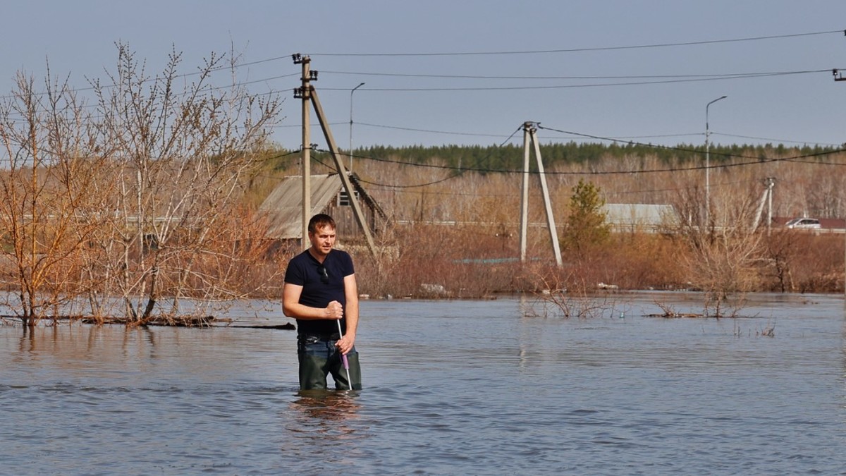 Паводок в Тюменской области: ситуация на 24 апреля, уровень воды в Ишиме.  Фото, видео — РБК