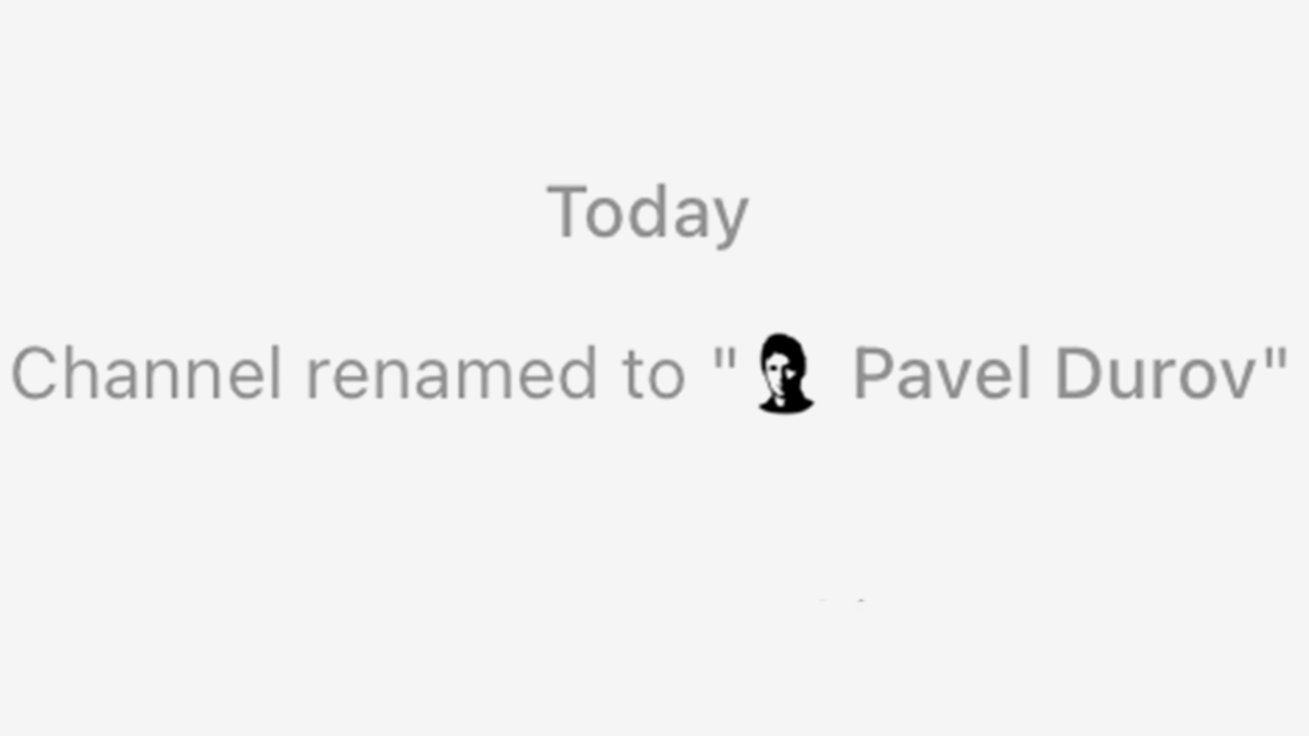 Фото: durov / Telegram
