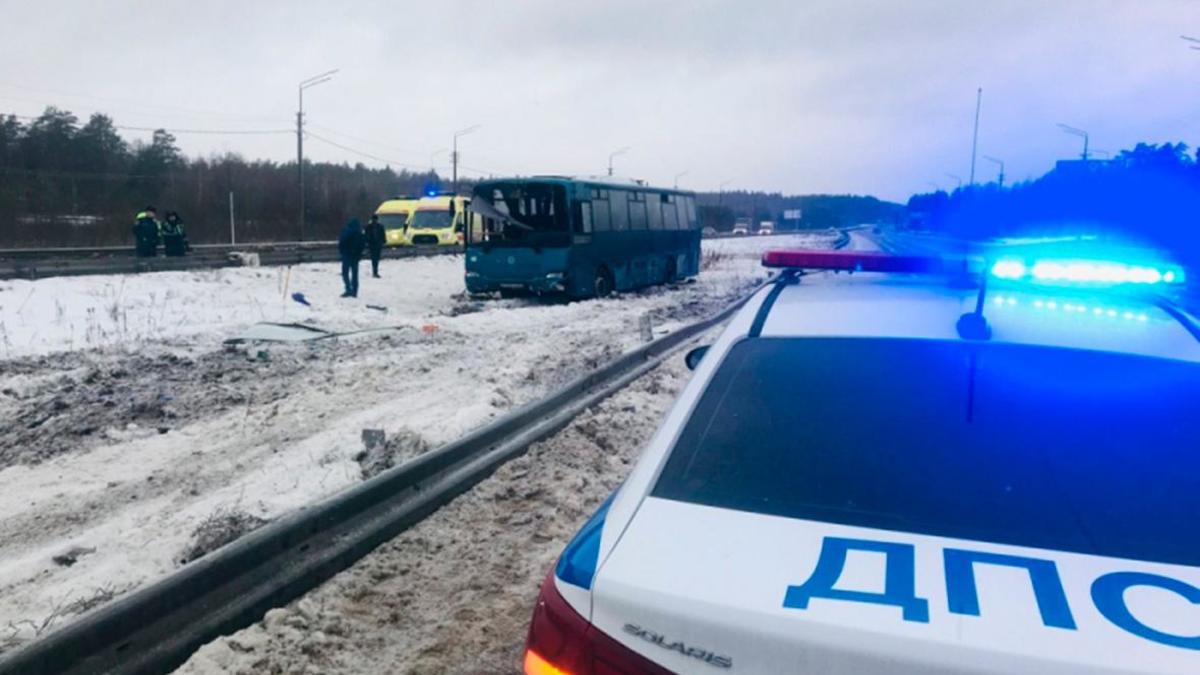 Во Владимирской области в ДТП с автобусом пострадали 17 человек — РБК