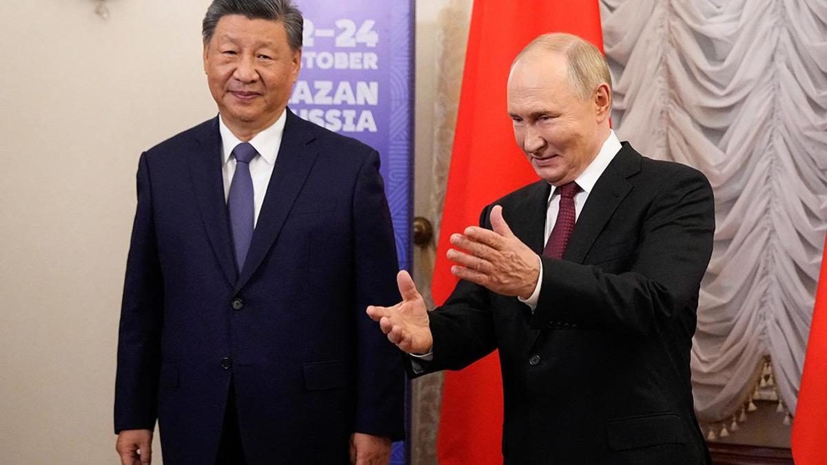 Си Цзиньпин и Владимир Путин