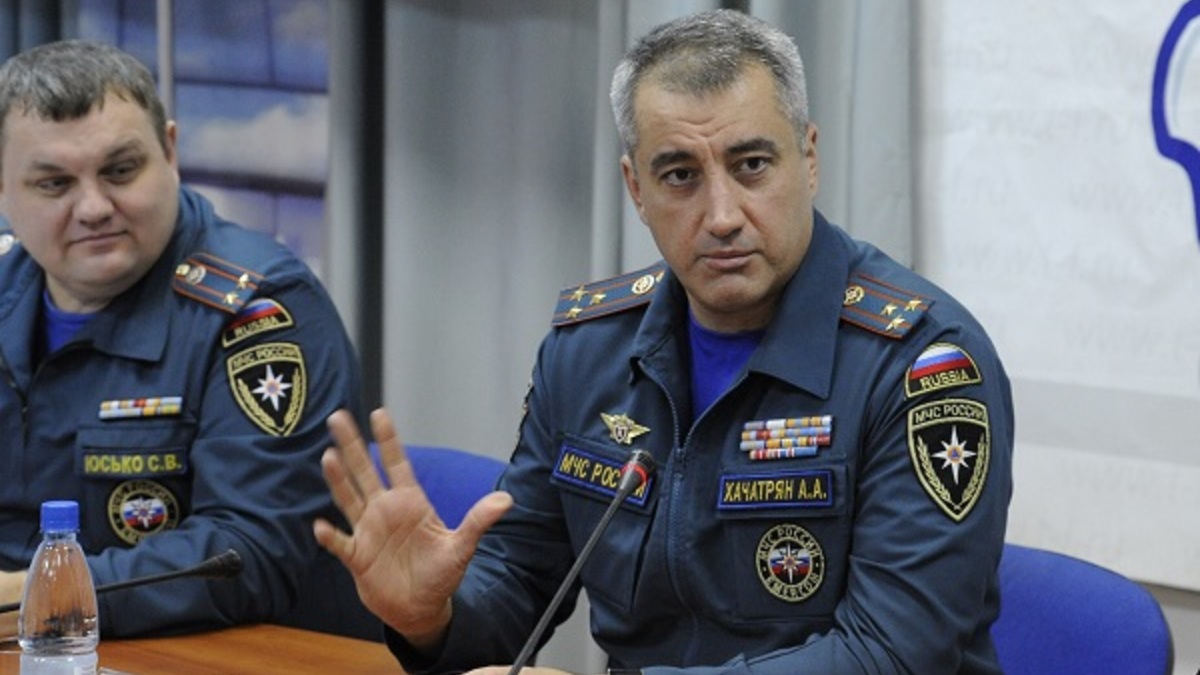 Врио начальника главного&nbsp;управления&nbsp;МЧС России по Тюменской области Артур Хачатрян
