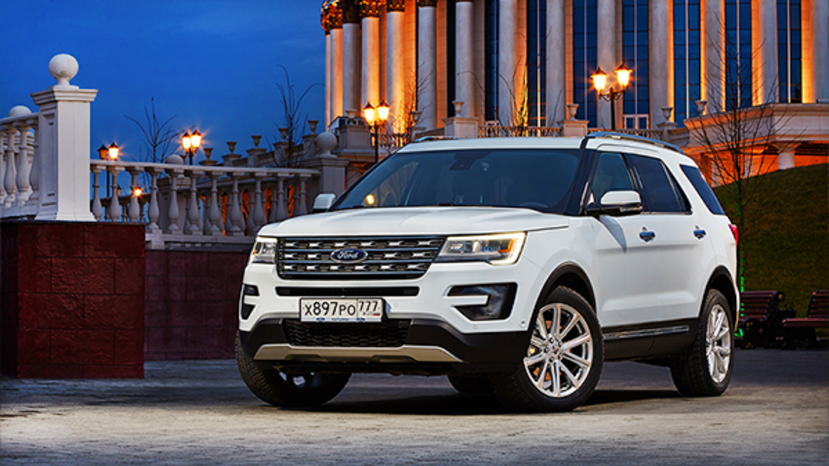 Кроссовер с голосом. Тест-драйв Ford Explorer :: Autonews