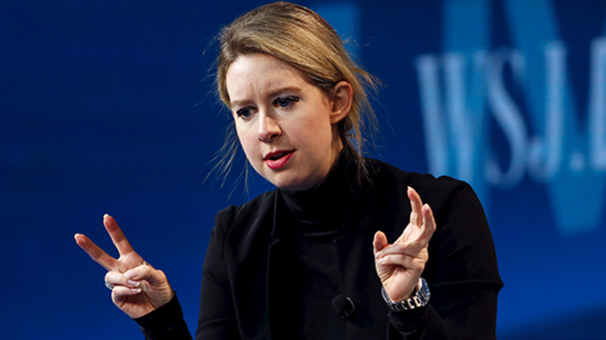 Основатель Theranos Элизабет Холмс