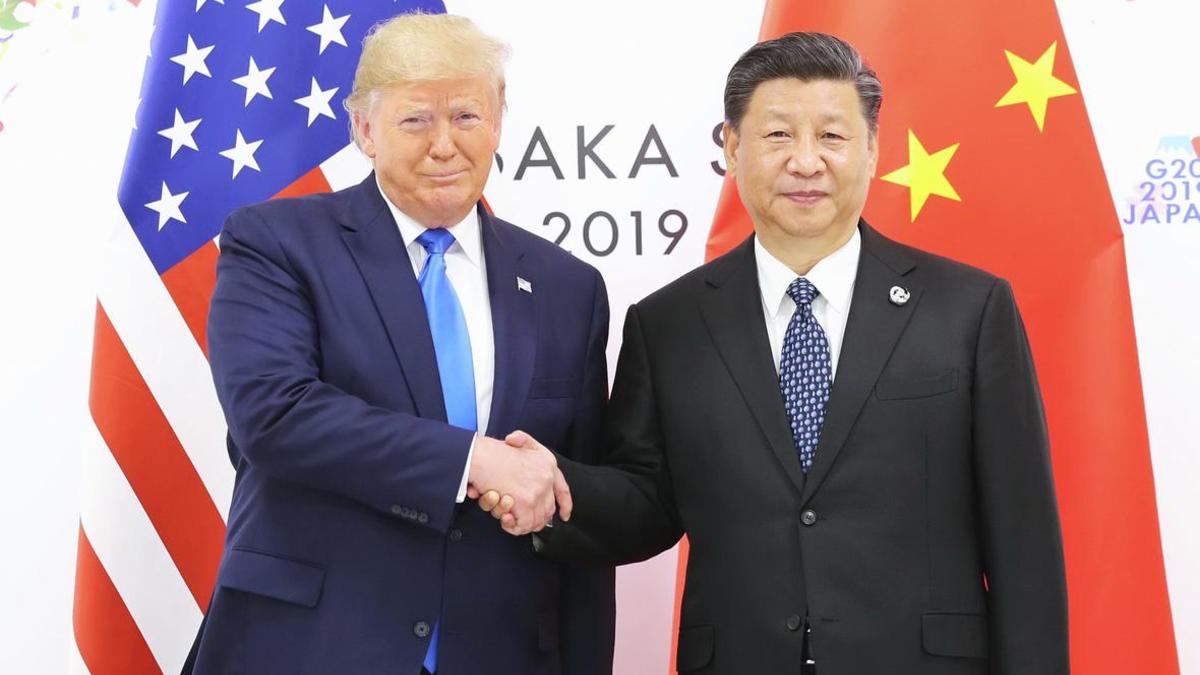 Дональд Трамп и Си Цзиньпин