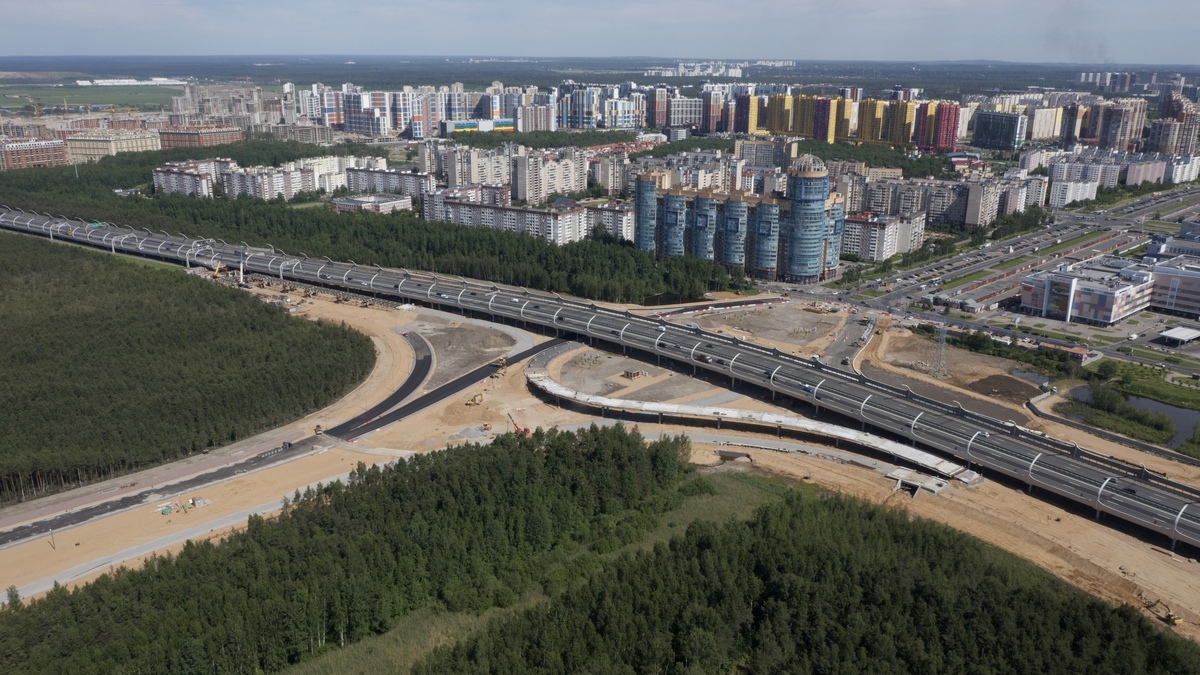 В Петербурге анонсировали запуск движения по новой развязке ЗСД — РБК