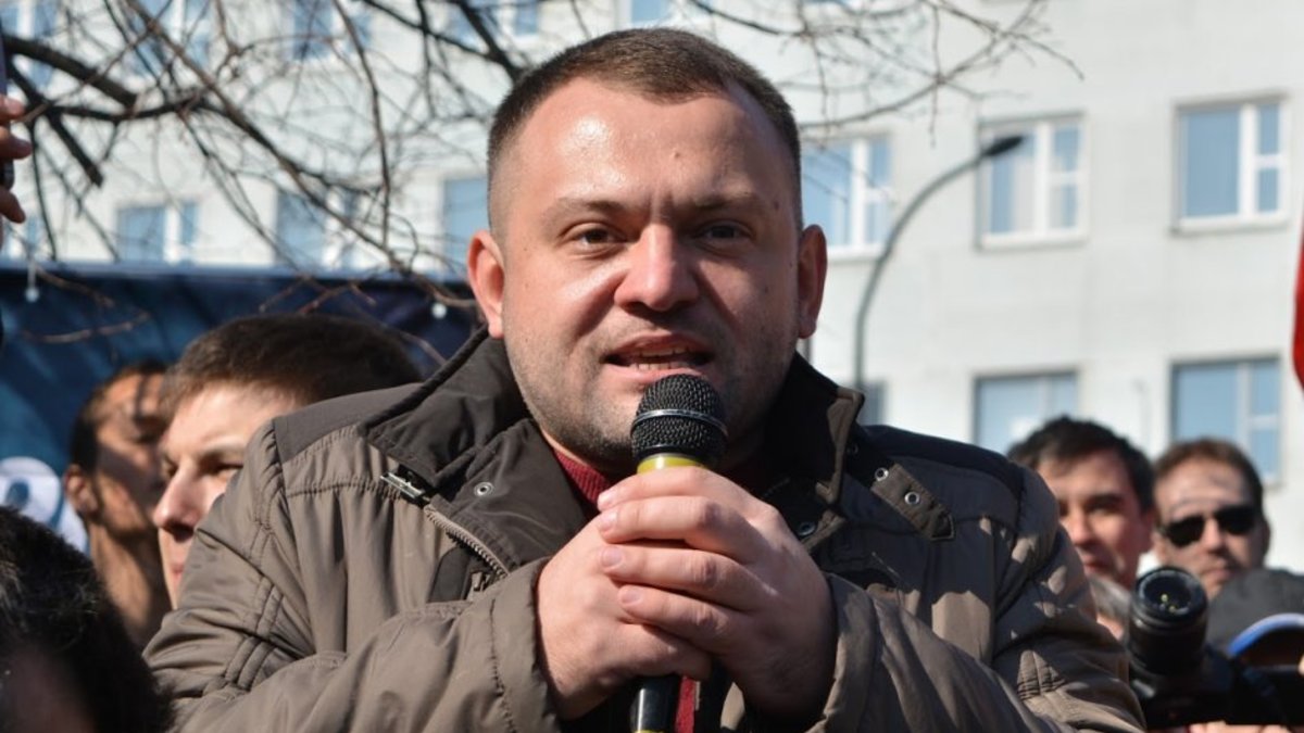 Руководитель штаба Навального в Новосибирске Сергей Бойко на митинге против коррупции 26 марта

&nbsp;