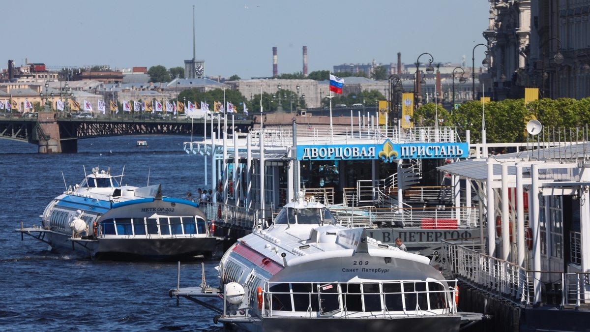 Причал в Санкт-Петербурге