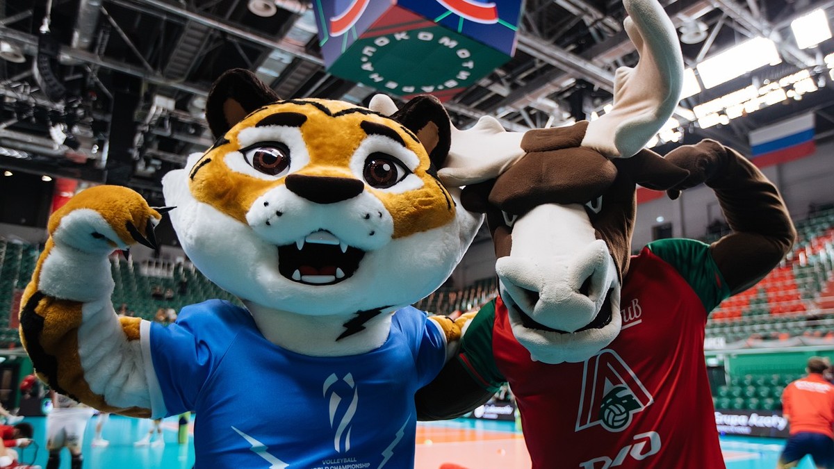 Маскот чемпионата мира по волейболу FIVB 2022 тигр Тигроша