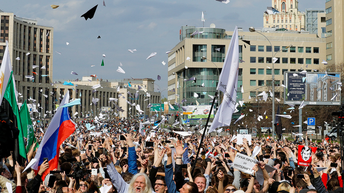 Акция в поддержку свободного интернета в Москве, 30 апреля