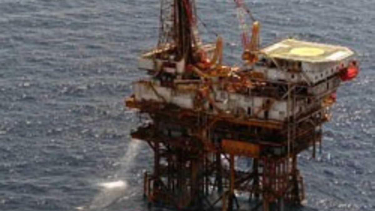 В Северном море горела нефтяная платформа — РБК