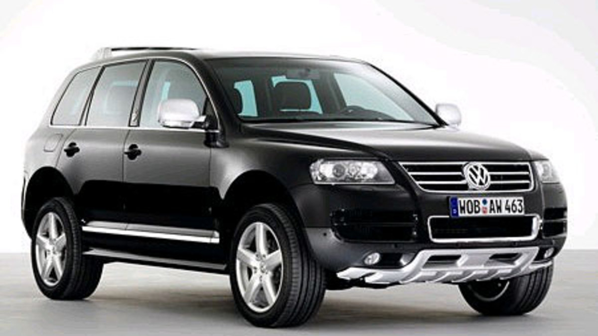 Задняя накладка VW TOUAREG MK1 (FIT ONLY FOR YEARS )