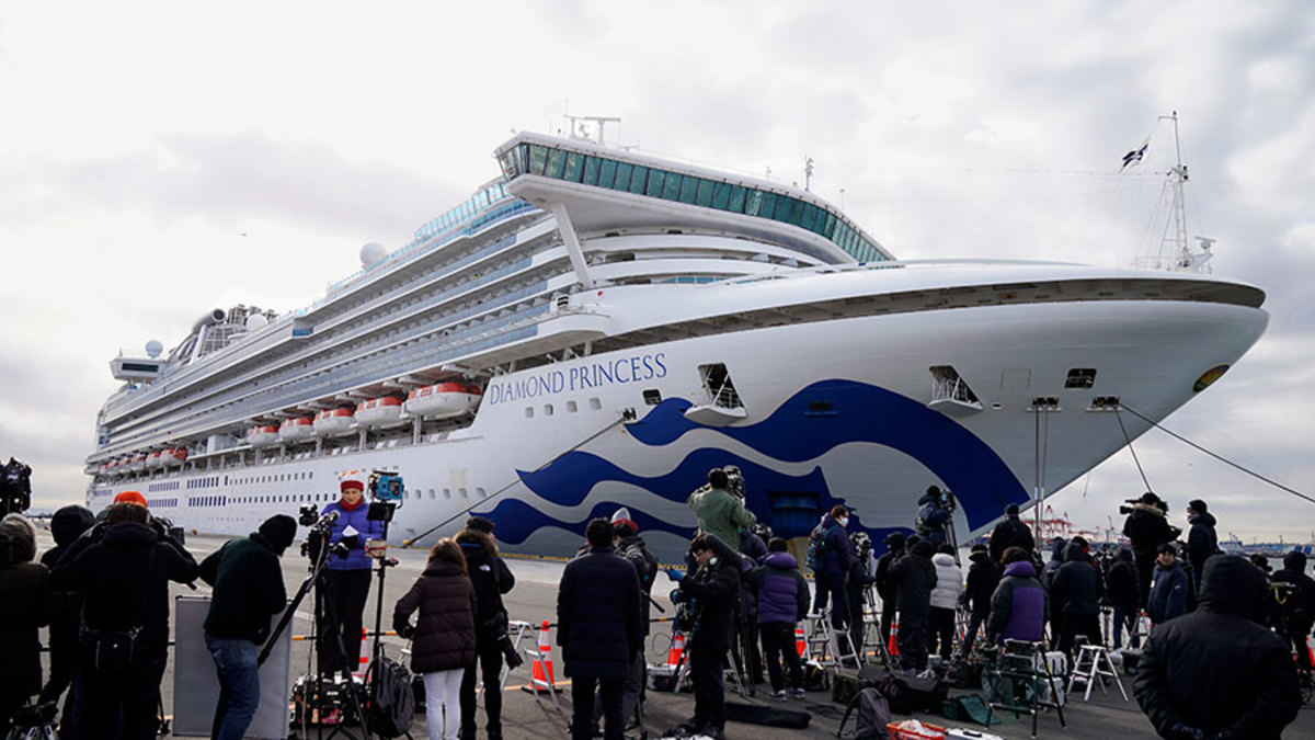 Круизный лайнер Diamond Princess вышел из Йокогамы (Япония) 20 января и вернулся обратно 3 февраля, зайдя в порты на японских островах Окинава и Кюсю, а также в Гонконге и Вьетнаме