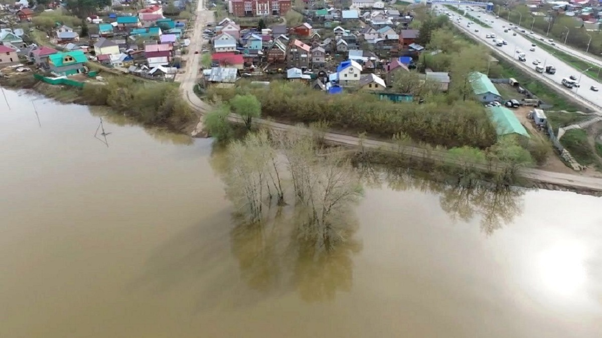 В Уфе из-за паводка введен режим повышенной готовности — РБК