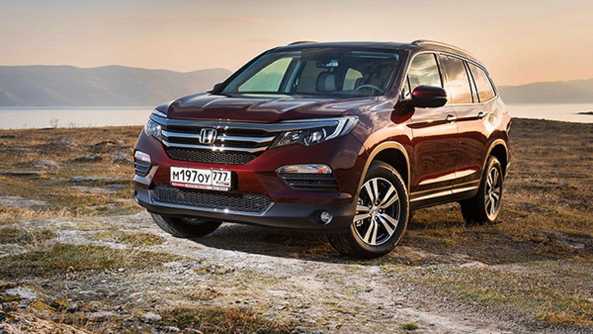 Кроссовер под прессом. Тест-драйв Honda Pilot :: Autonews