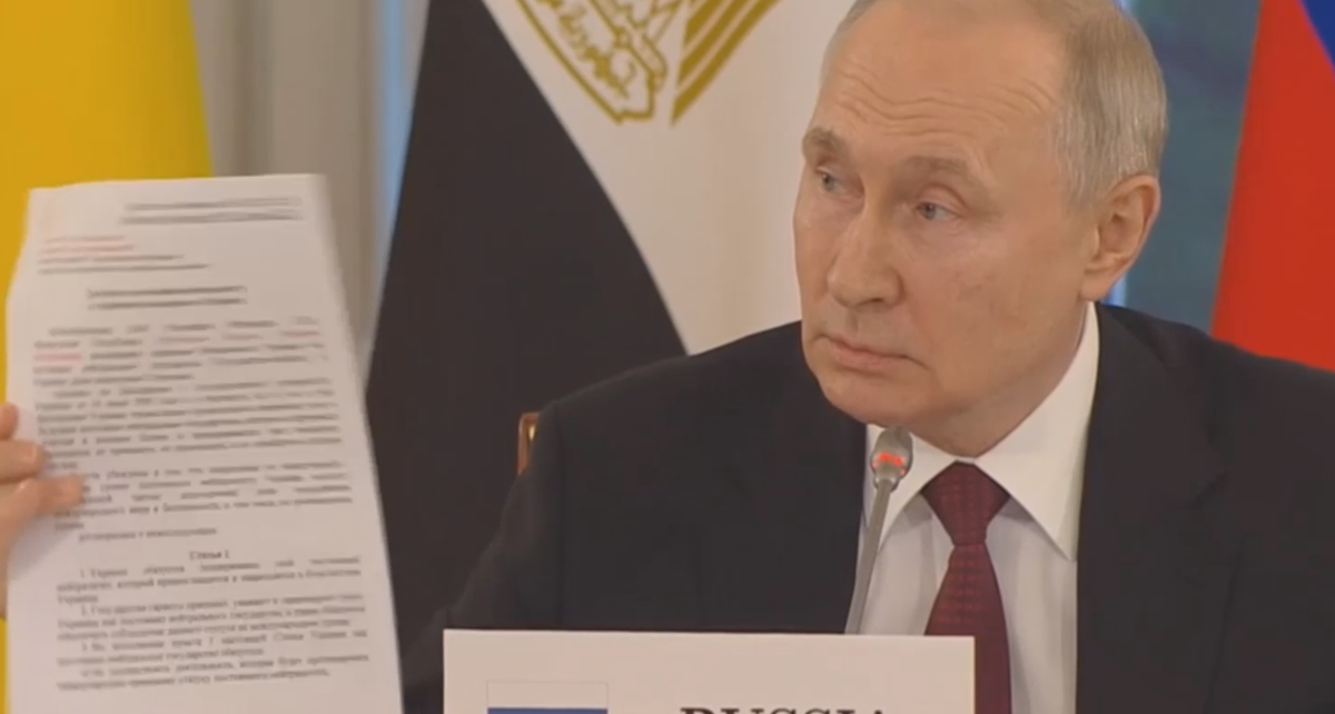 Журналисты раскрыли содержание договора с Киевом, который показал Путин —  РБК