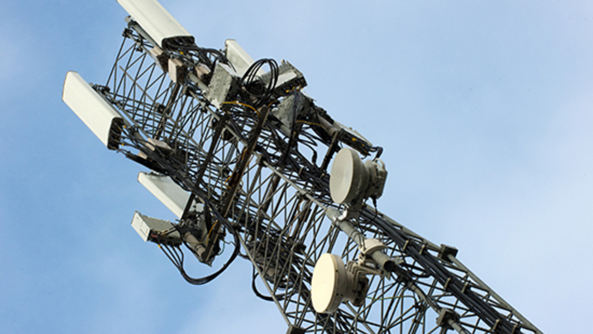 Вышка мобильной связи стандарте LTE