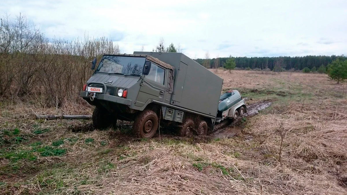 Редкий австрийский аналог ГАЗ-66 выставили на продажу за ₽3,7 млн. Фото ::  Autonews