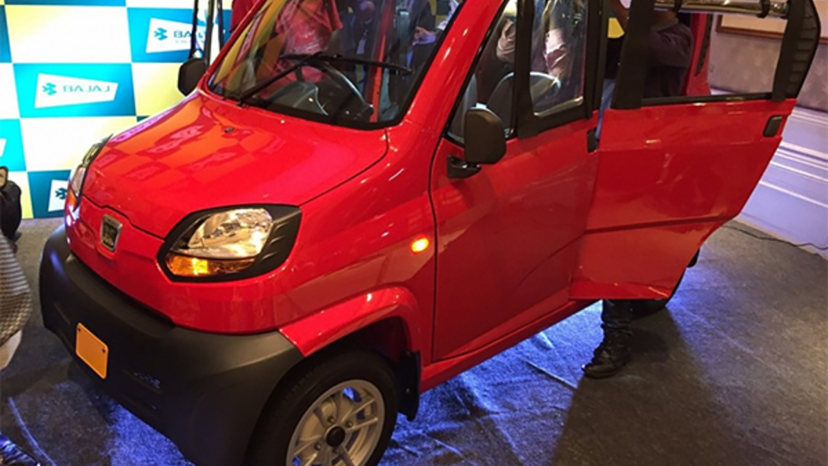 Из российской версии Bajaj Qute сделают автомобиль для инвалидов :: Autonews