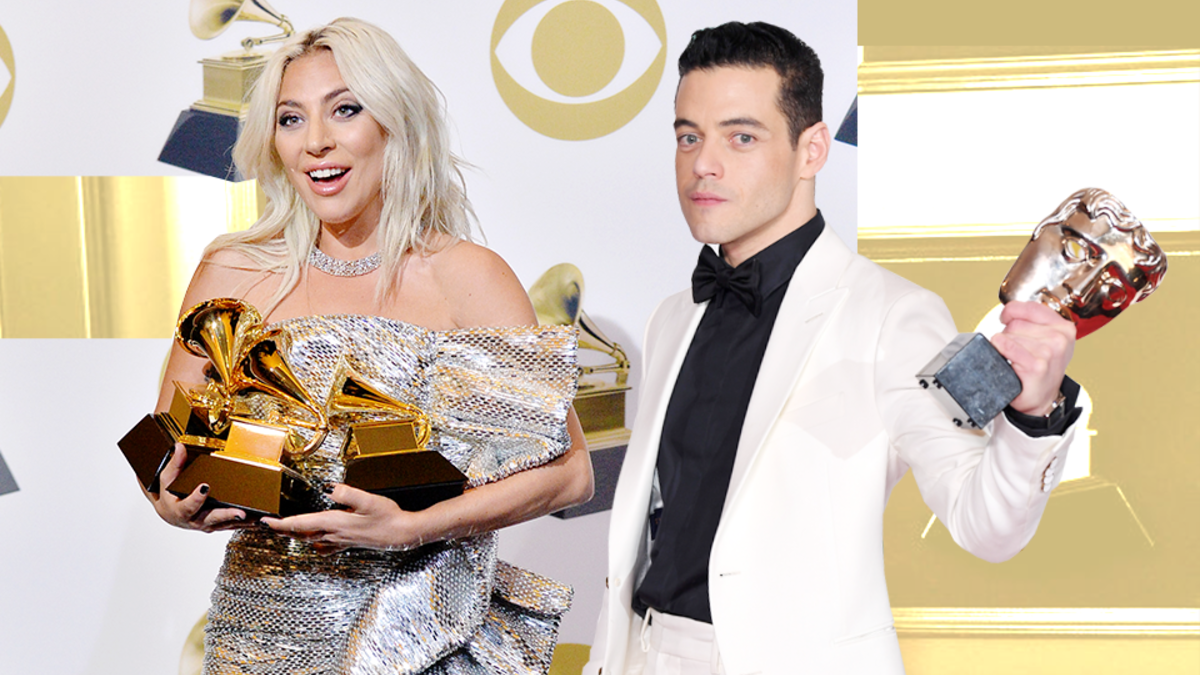 Леди Гага и Рами Малек