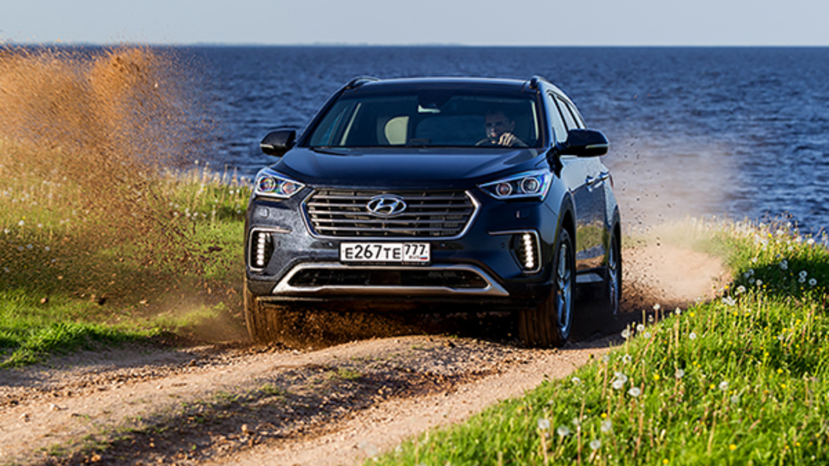 В Россию без колебаний. Тест-драйв Hyundai Grand Santa Fe :: Autonews