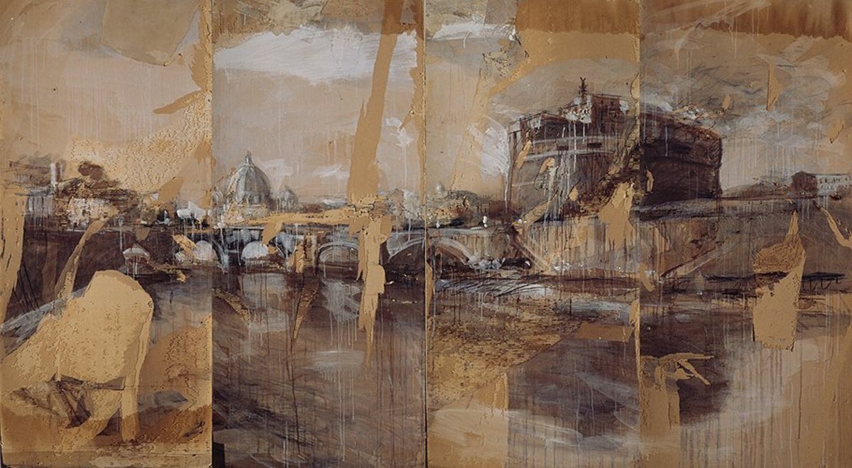 Картина Валерия Кошлякова "Замок Ангела", 1994 год