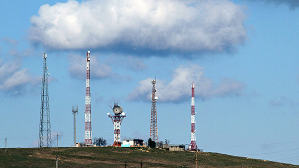 Вышки сотовой связи в Крыму