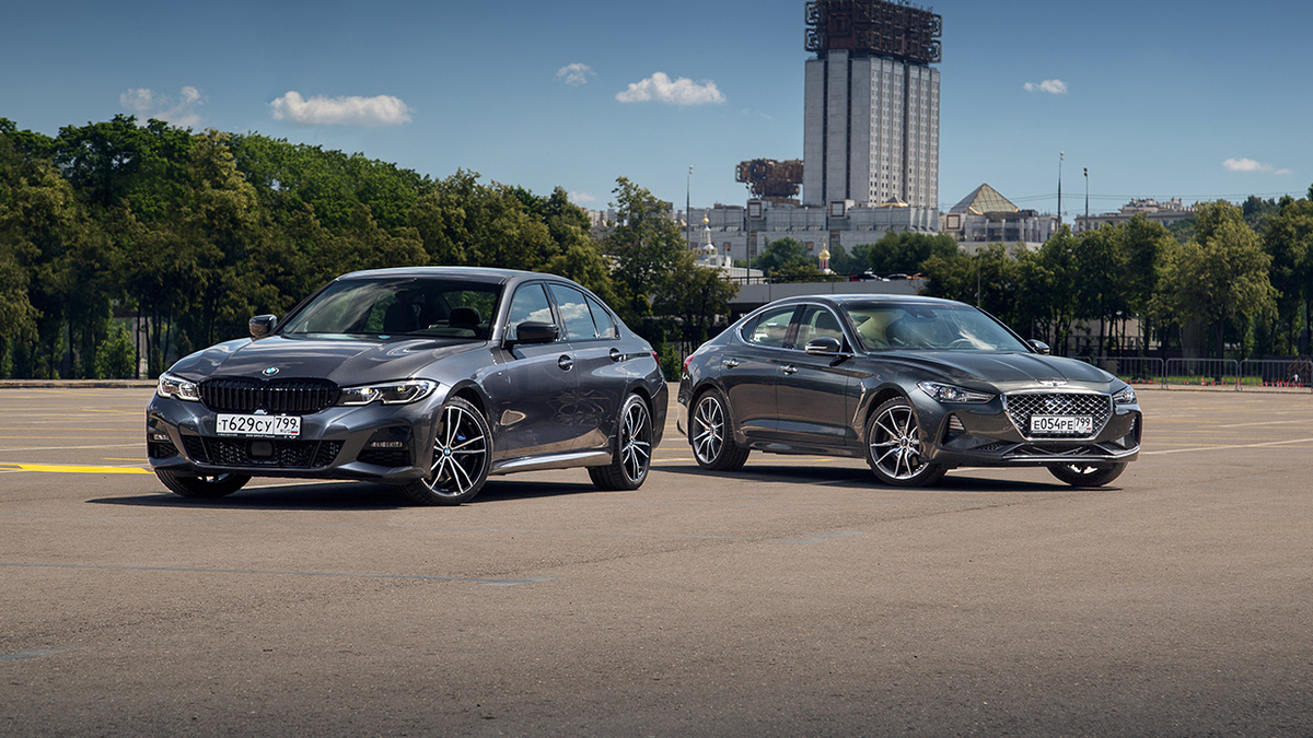 Что люди скажут? Тест-драйв Genesis G70 и BMW 3 :: Autonews