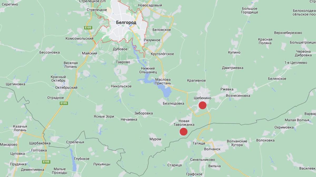 В Шебекино и Новой Таволжанке за сутки разорвалось почти 400 снарядов — РБК